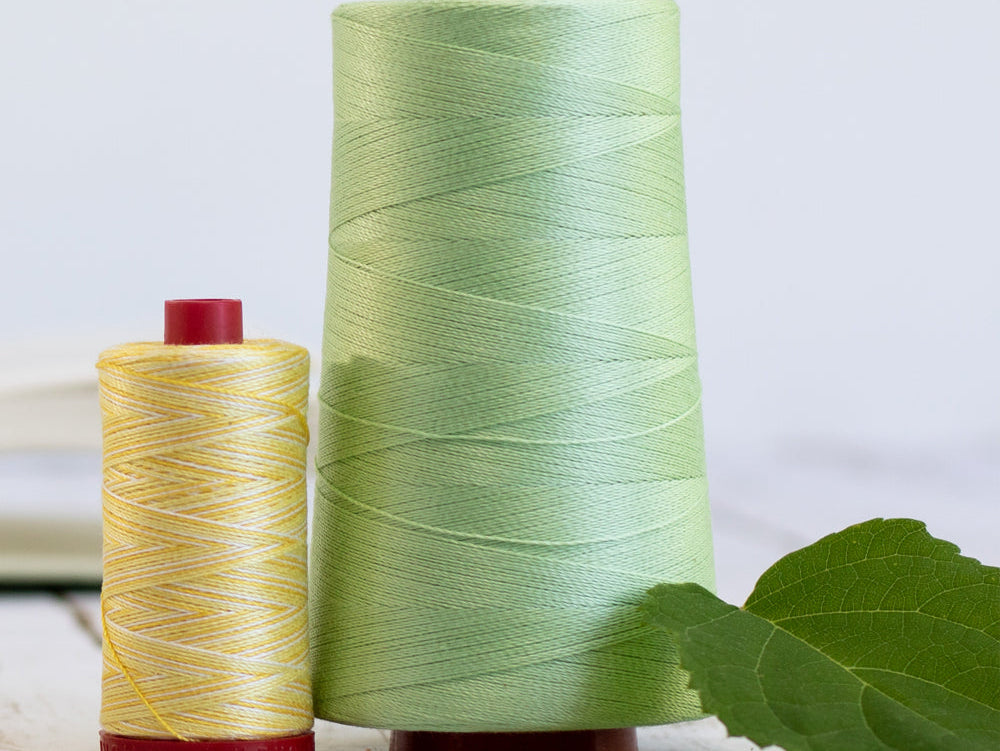 HOW TO WE USE AURIFIL 12 WT THREAD