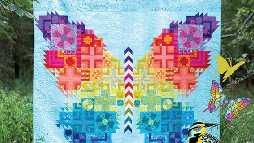 TULA PINK - THE BUTTERFLY QUILT KIT 2ND EDITION