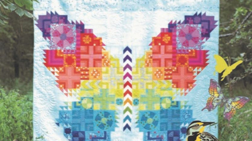 TULA PINK - THE BUTTERFLY QUILT KIT 2ND EDITION