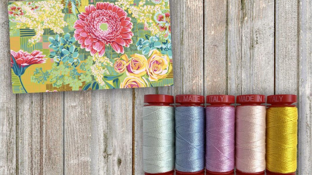 AURIFIL - ANNA MARIA HORNER - VIVACIOUS, 12WT COLLECTION