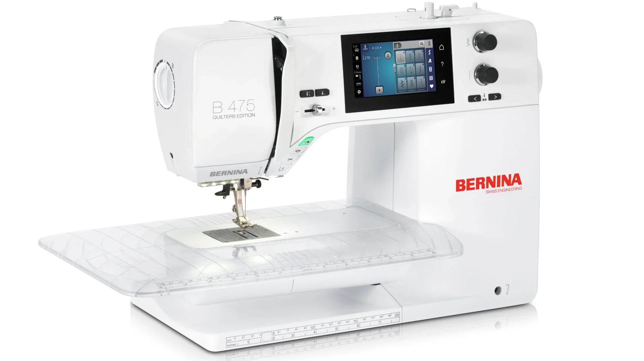 Quilting with Confidence Using the BERNINA 475 QE