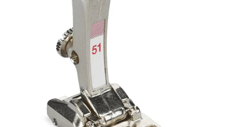 Smooth Sewing on Sticky and Textured Fabrics with the BERNINA Foot #51 New Roller