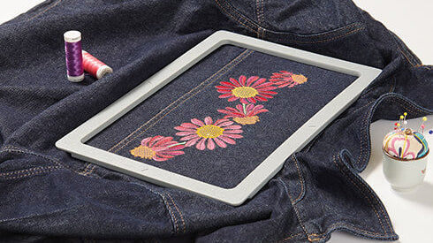 Creating Clean Embroidery with the BERNINA Magnetic Hoop