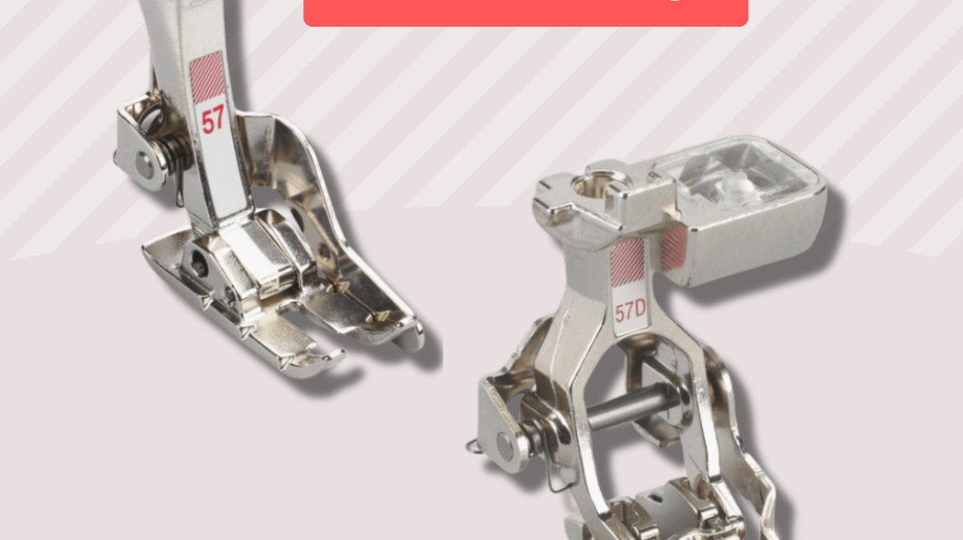 The Secret to Perfectly Straight Seams: BERNINA #57 & #57D