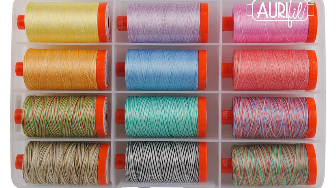 AURIFIL - CHRISTA WATSON - PIECE AND QUILT VARIEAGATED