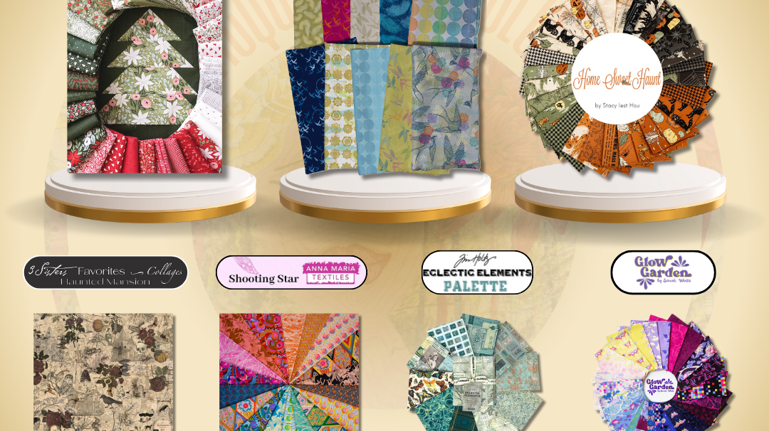 Holiday & Halloween Preview: Fabric Lines for May & June