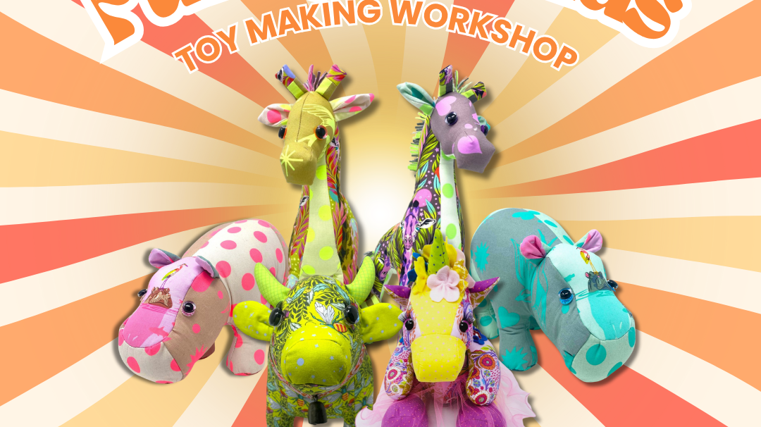 Bring Your Plush to Life: Jinni Beens Funky Friends Workshop