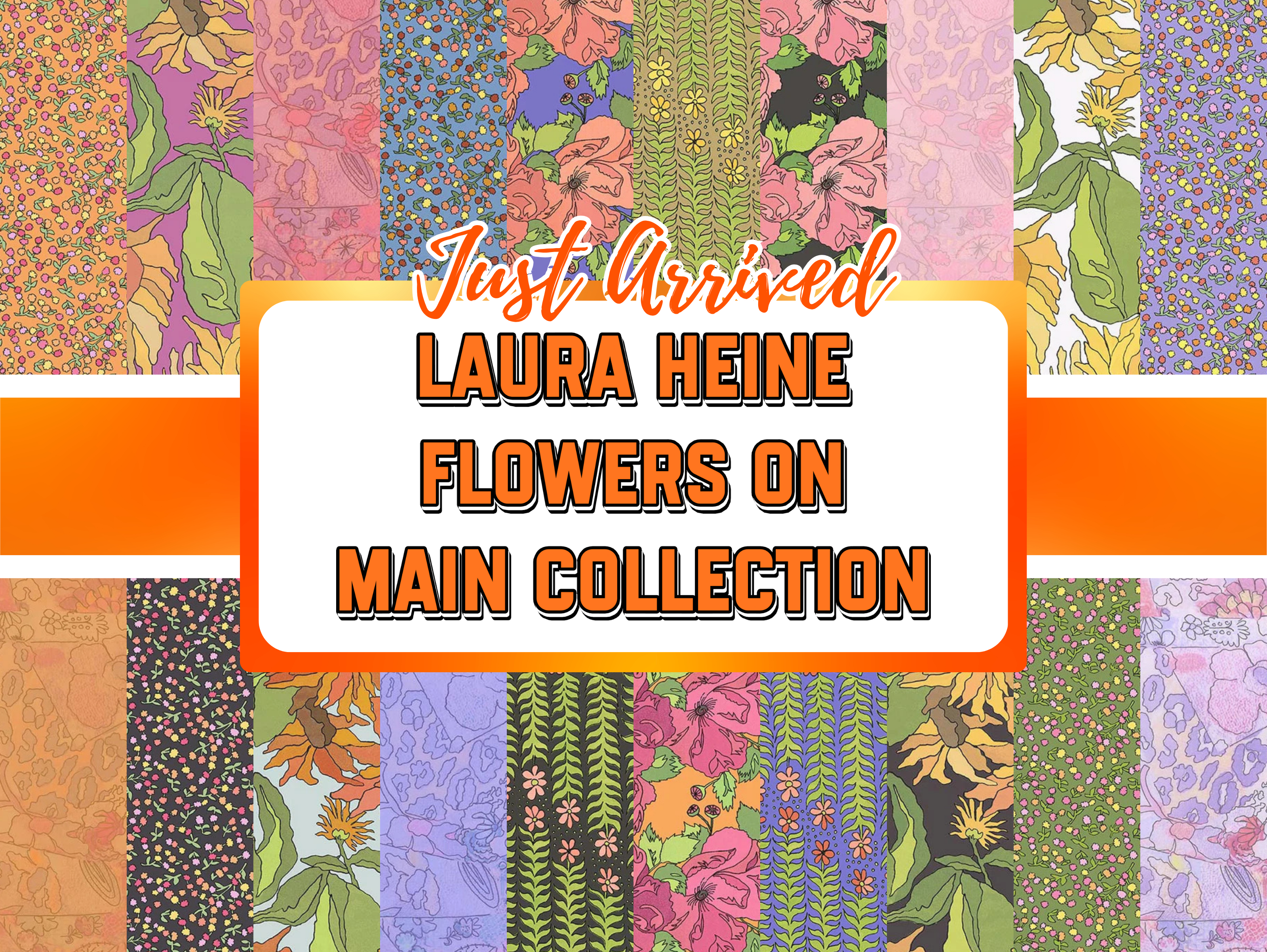 Bright New Arrival: Laura Heine’s Flowers on Main Collection