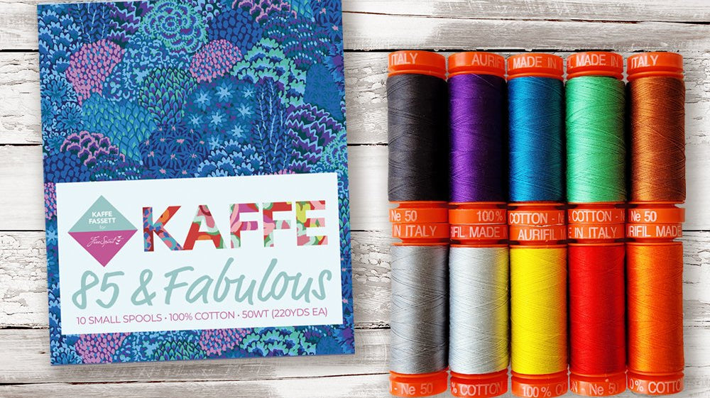 AURIFIL - 85 & Fabulous by Kaffe Fassett