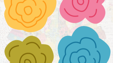 SEW TITES - Laura Heine Sew Tites Magnetic Flowers