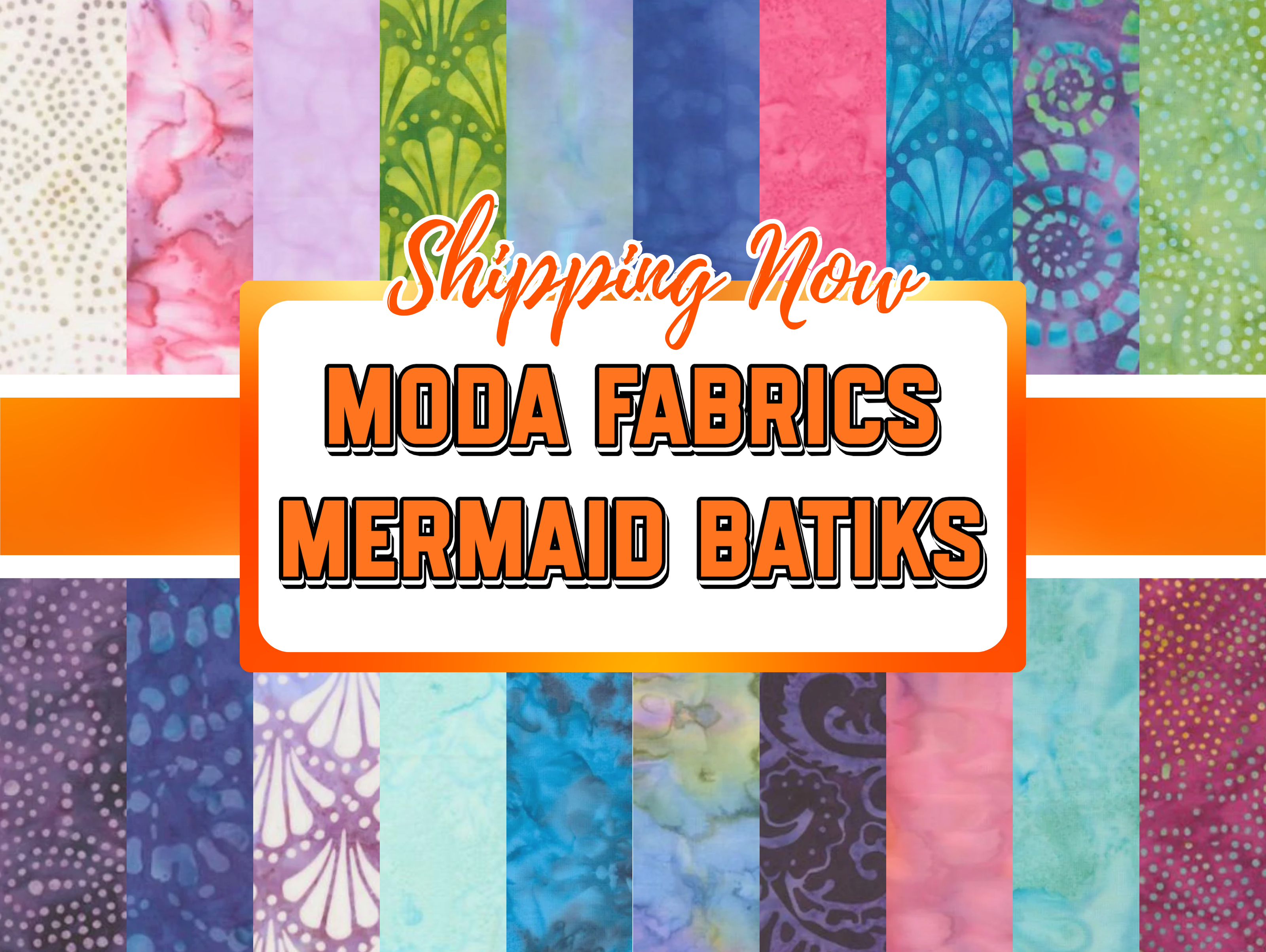 Now Available: Mermaid Batiks Collection Has Arrived
