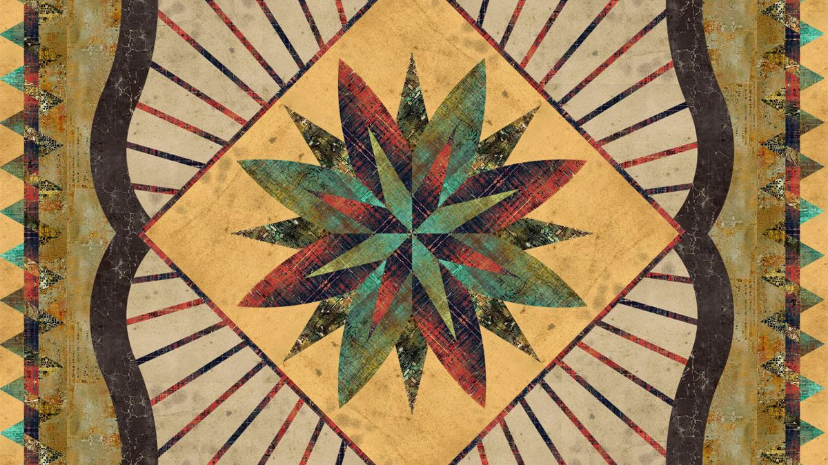 Mysterious Courtyard Quilt