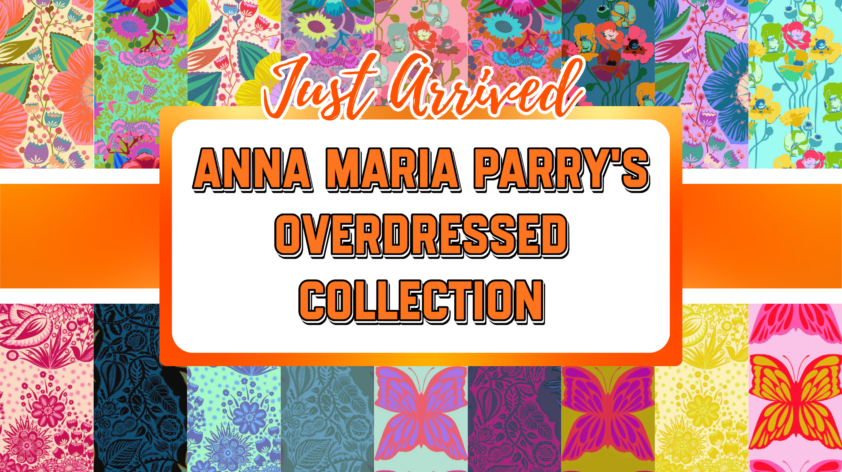 New Fabrics to Explore: Anna Maria Parry’s Overdressed Collection