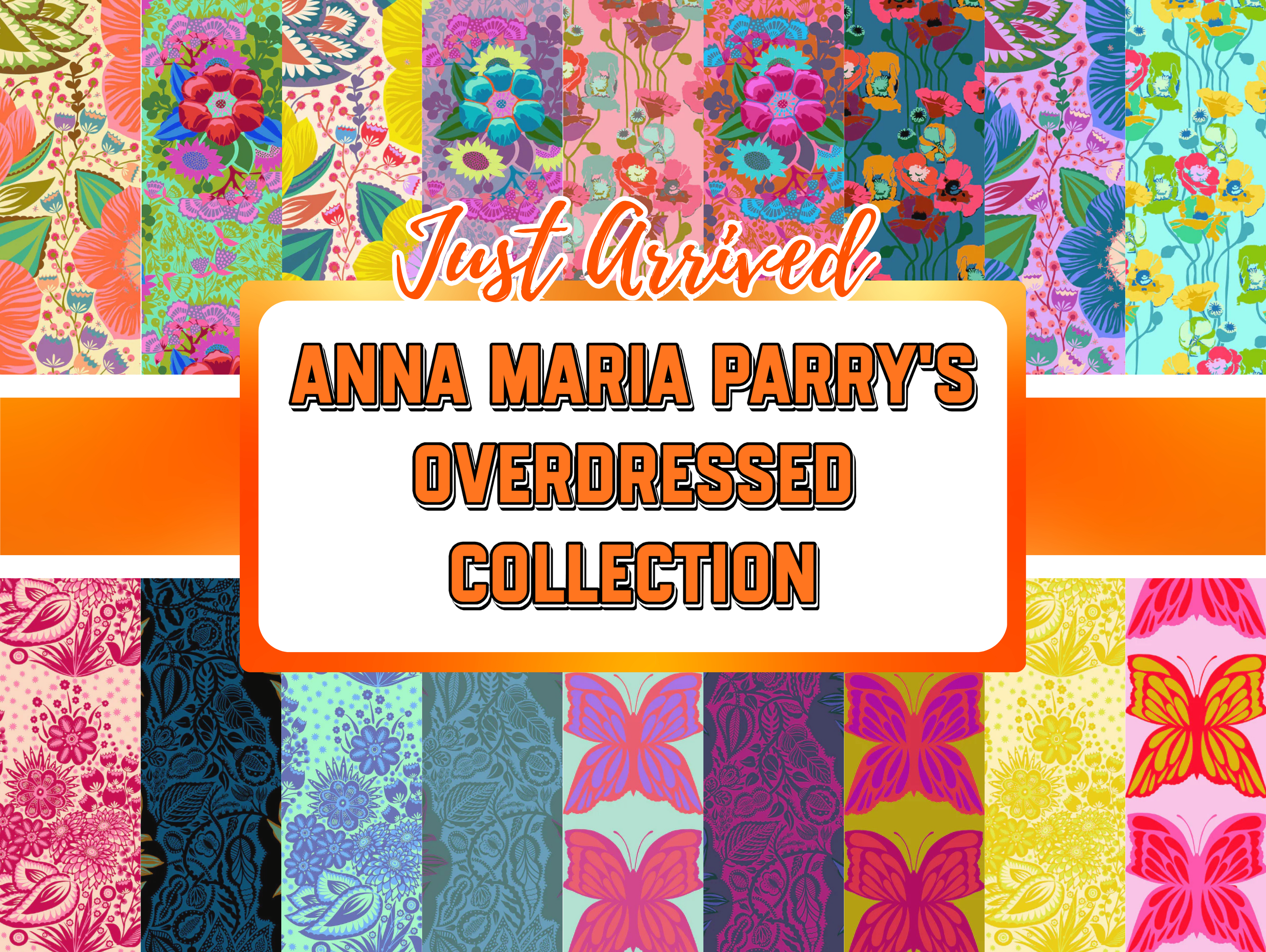 New Fabrics to Explore: Anna Maria Parry’s Overdressed Collection