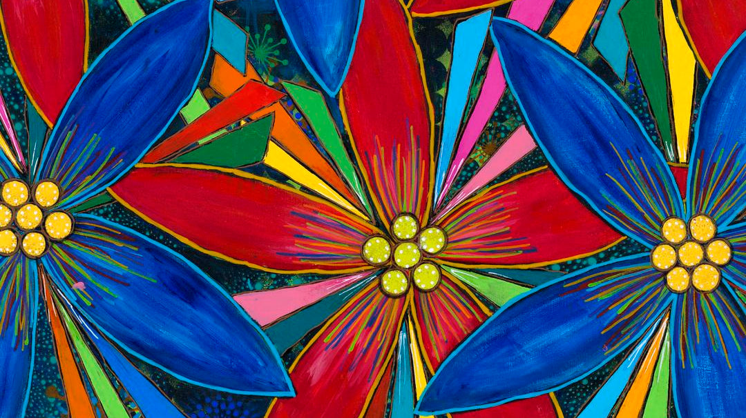 SUE PENN - HAPPY BLOOMS