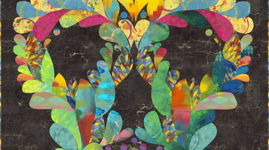 Check out the new quilt kit: Skellington Pizzazz Quilt