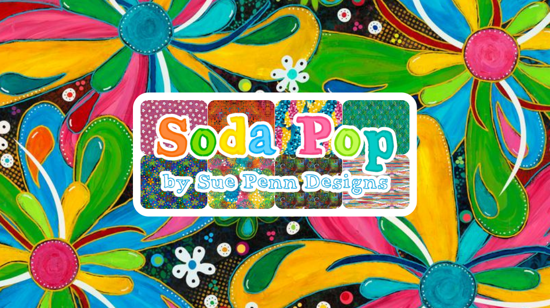 Brighten Your Stash with the New “Soda Pop” Fabric Collection!