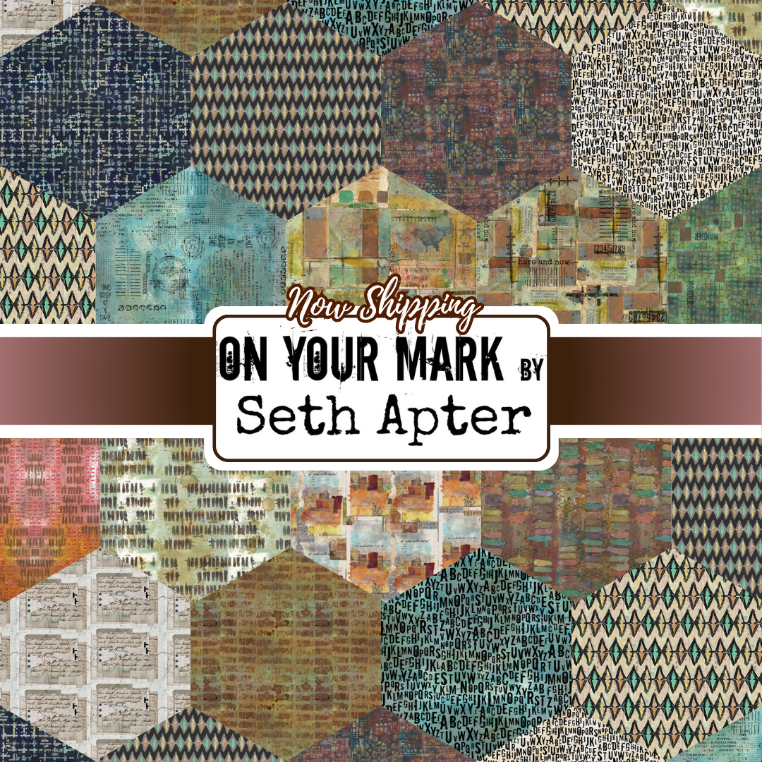 On Your Mark: Bold Textures for Quilts that Make a Statement
