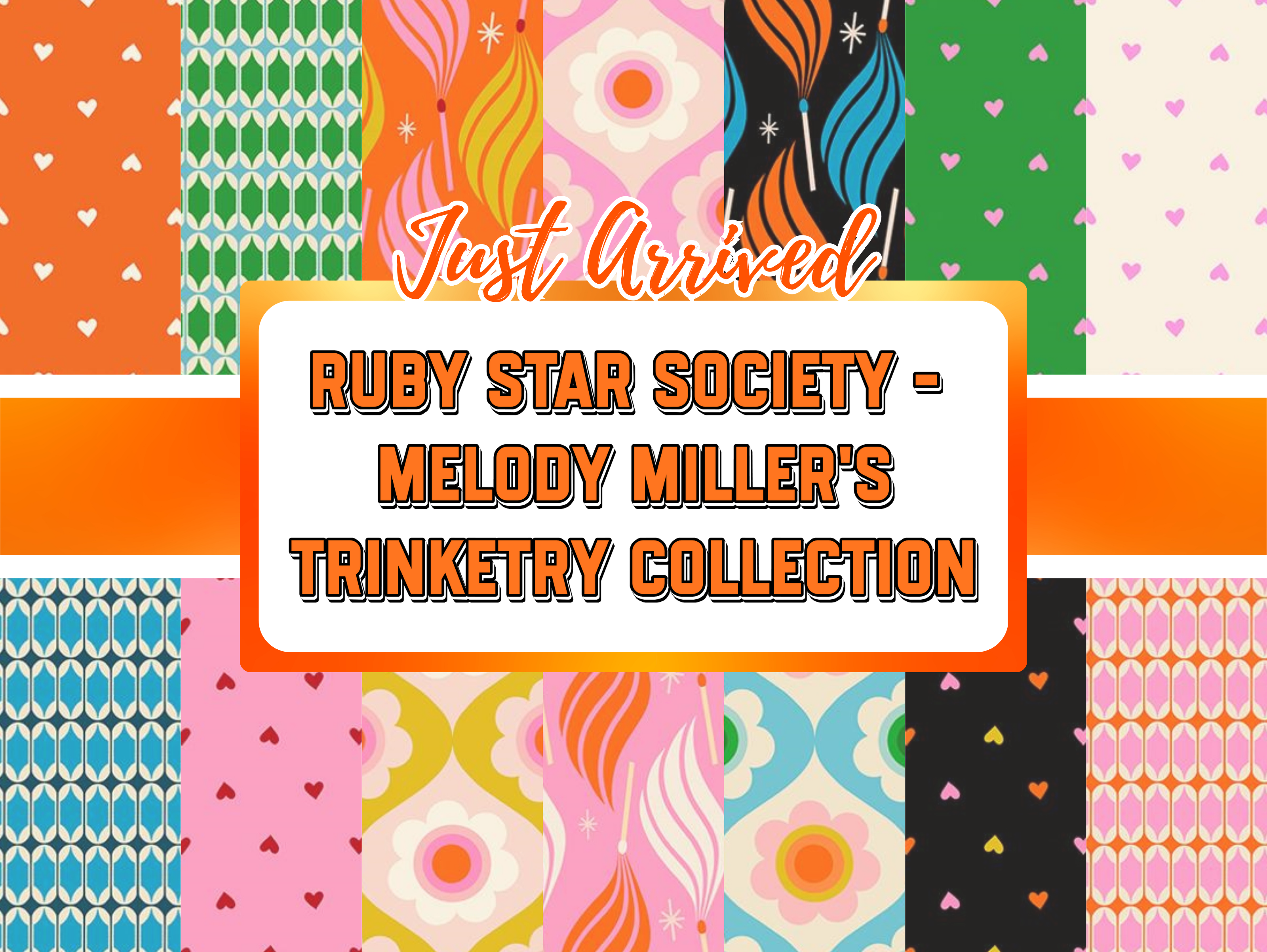 A Fresh Fabric Arrival: Ruby Star Society’s Trinketry Collection