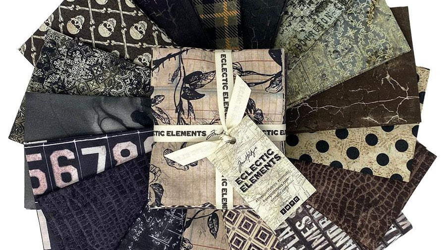 TIM HOLTZ - SATURDAY STASH - GOTHIC FAT QUARTER