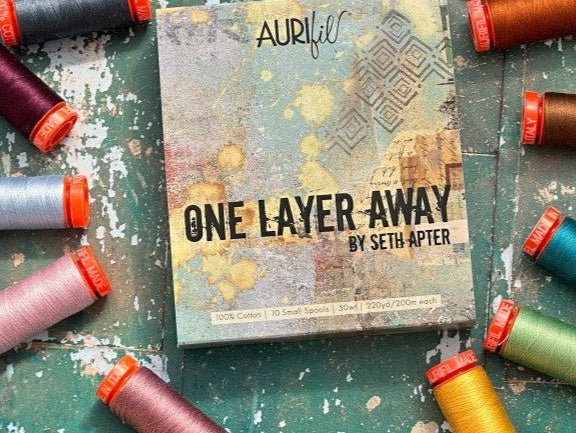 One Layer Away: The New Aurifil Thread Collection by Seth Apter