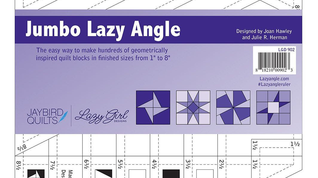 Lazy Girl Designs - Jumbo Lazy Angle Ruler