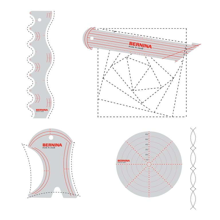 BERNINA FREEMOTION RULERS