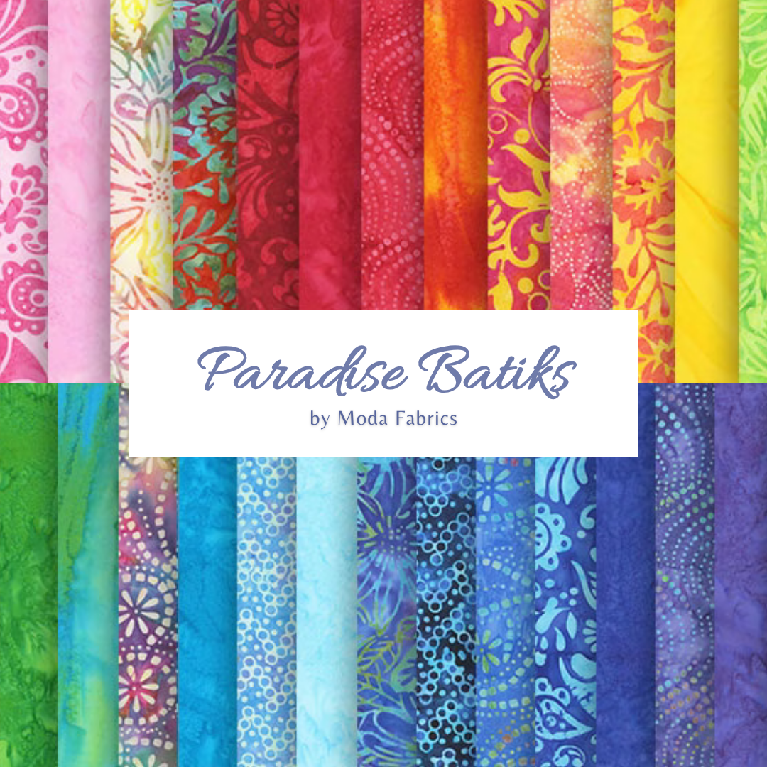 MODA FABRICS - Paradise Batiks, SHIPPING April 2027