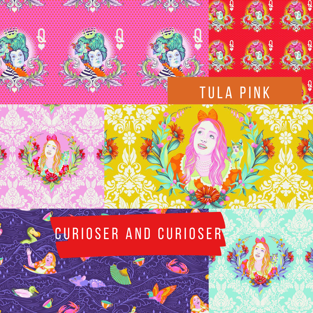 Tula Pink Curiouser and Curiouser Daydream Designer Ribbon Pack
