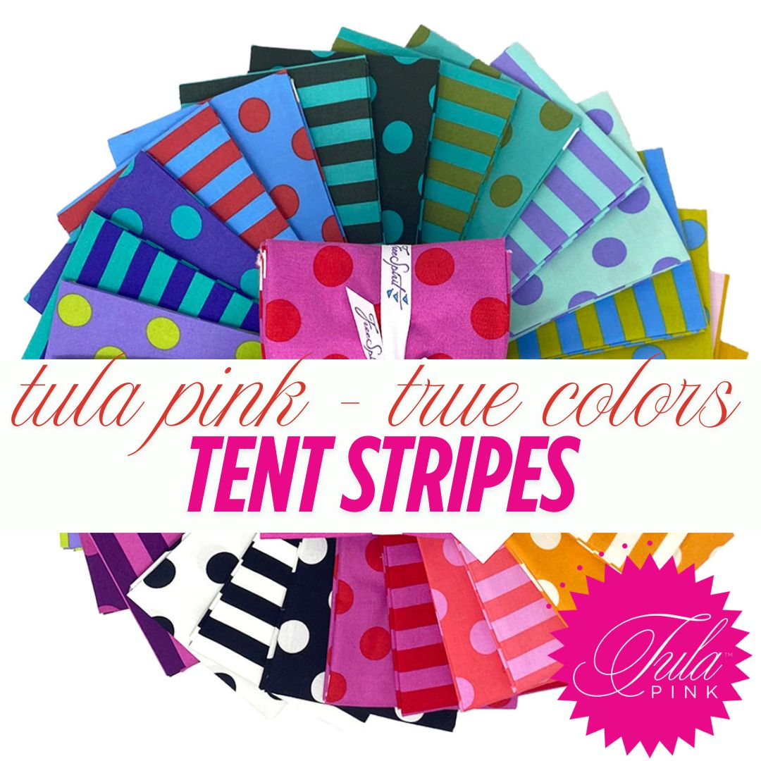 TULA PINK - True Colors - TENT STRIPES