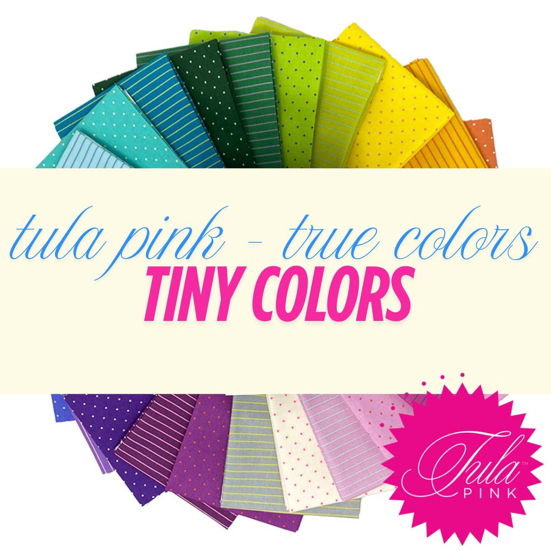TULA PINK - TINY COLORS & TINY STRIPES