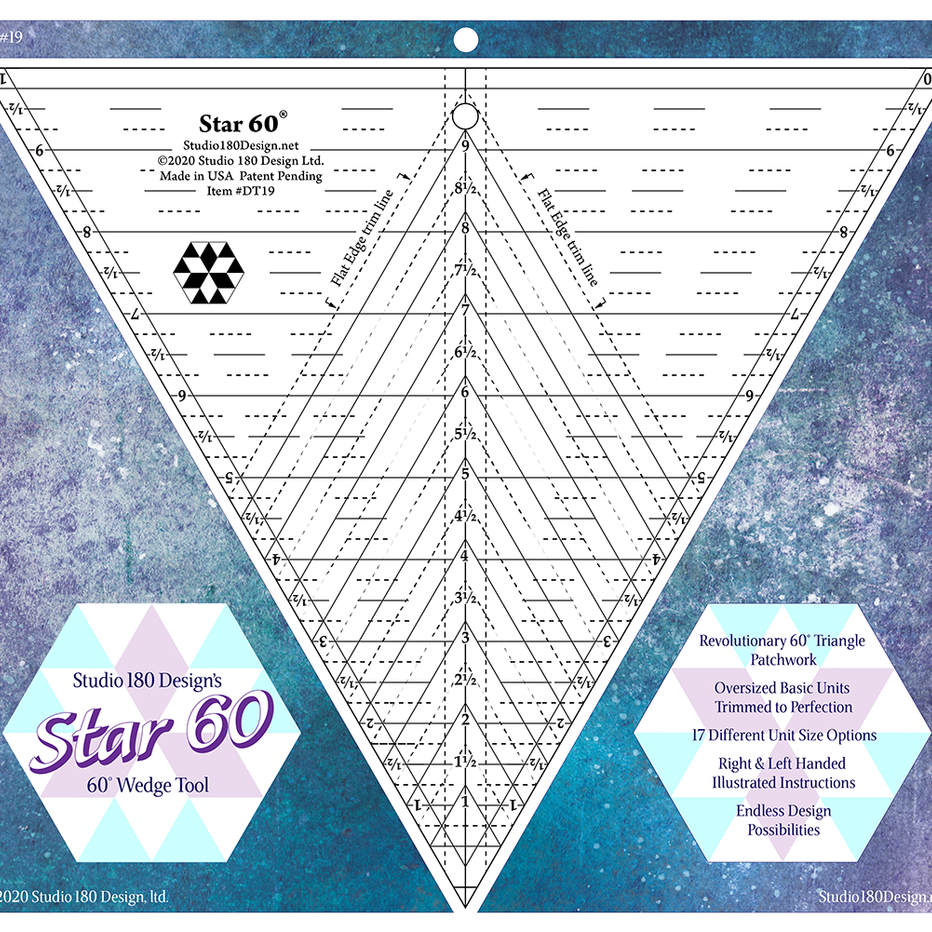 STUDIO 180 DESIGN - Star 60 Ruler