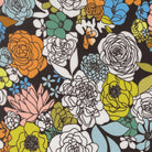 ALLI K DESIGN - True to Hue - Hidden Facet Florals, Black as Night 511560-12