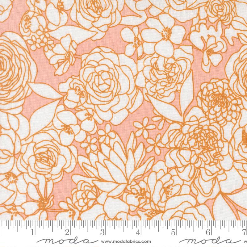 ALLI K DESIGN - True to Hue - Hidden Facet Florals, Blush 511560-28