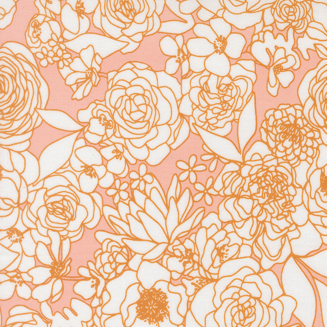 ALLI K DESIGN - True to Hue - Hidden Facet Florals, Blush 511560-28