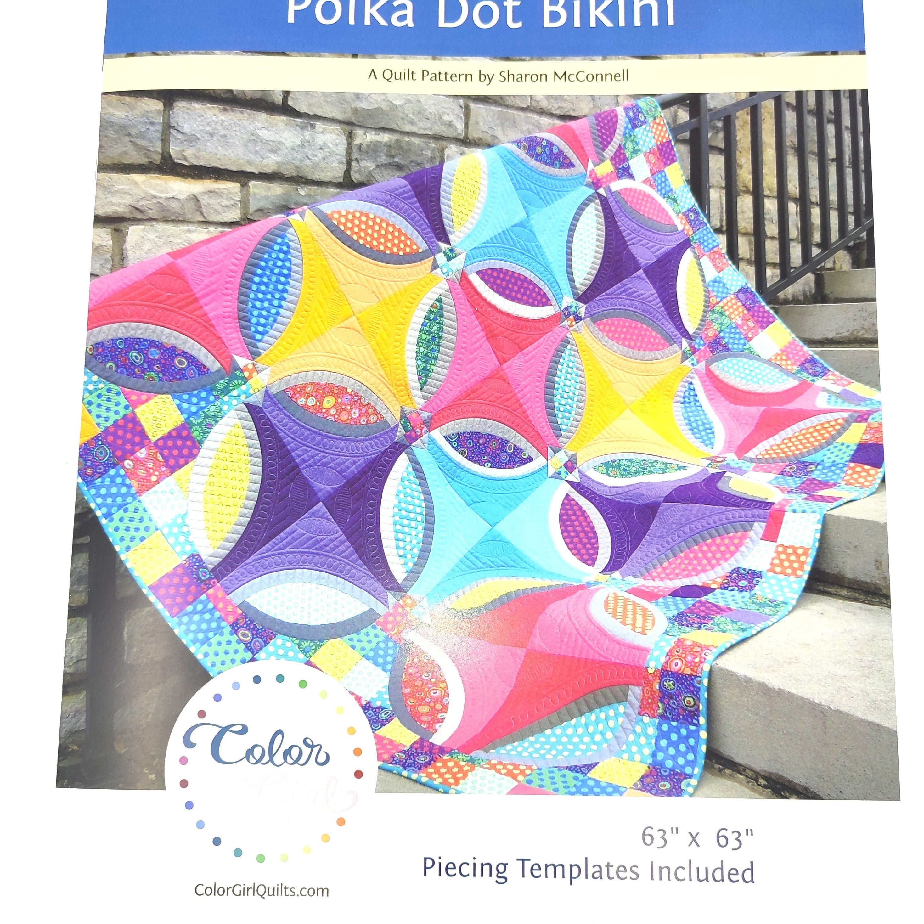 Color Girl Quilts - Polka Dot Bikini Quilt Pattern