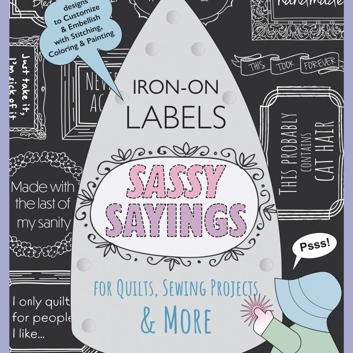 Sassy Sayings Iron-on Labels