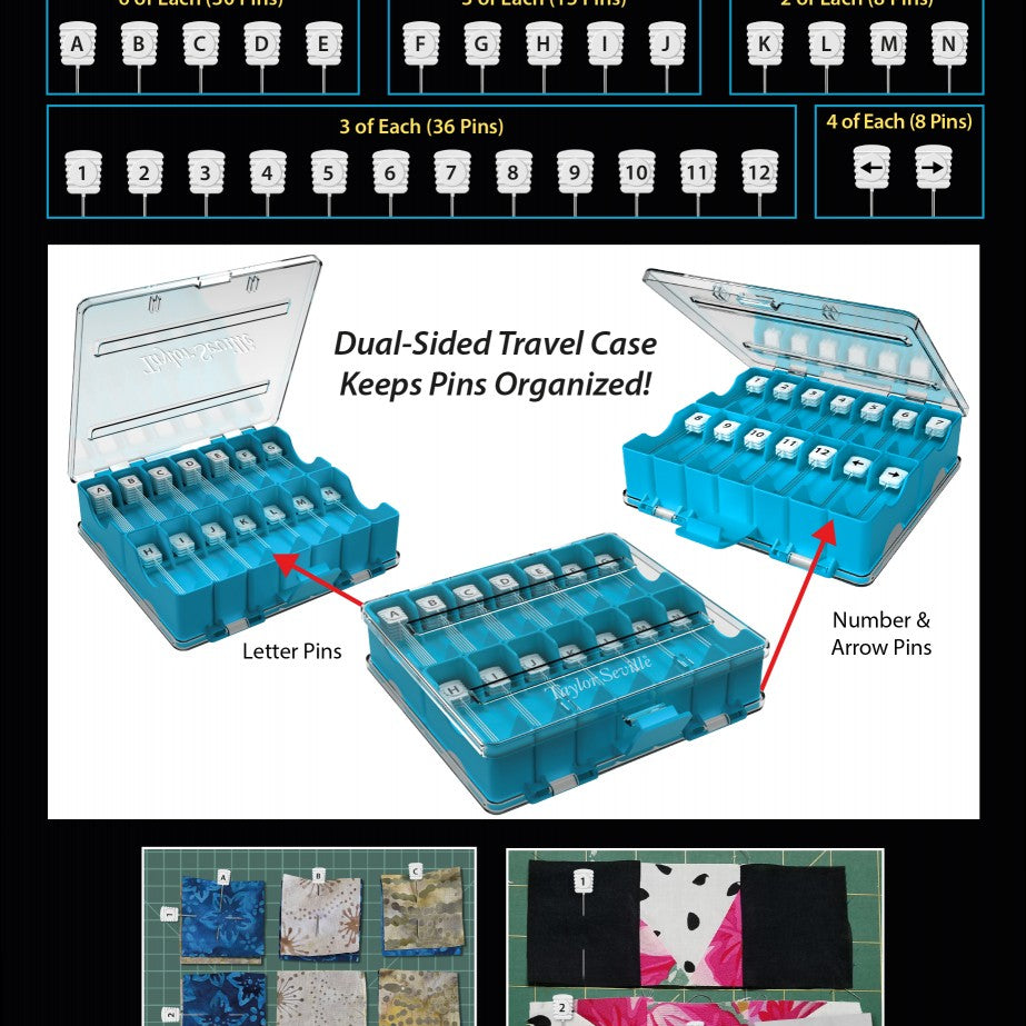 TAYLOR SEVILLE - Magic Alphabet, Numbers, and Arrows Pins