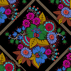 ANNA MARIA PARRY - Backings No.3 - 108" - Diamond Dance, Velvet BAMT162-99