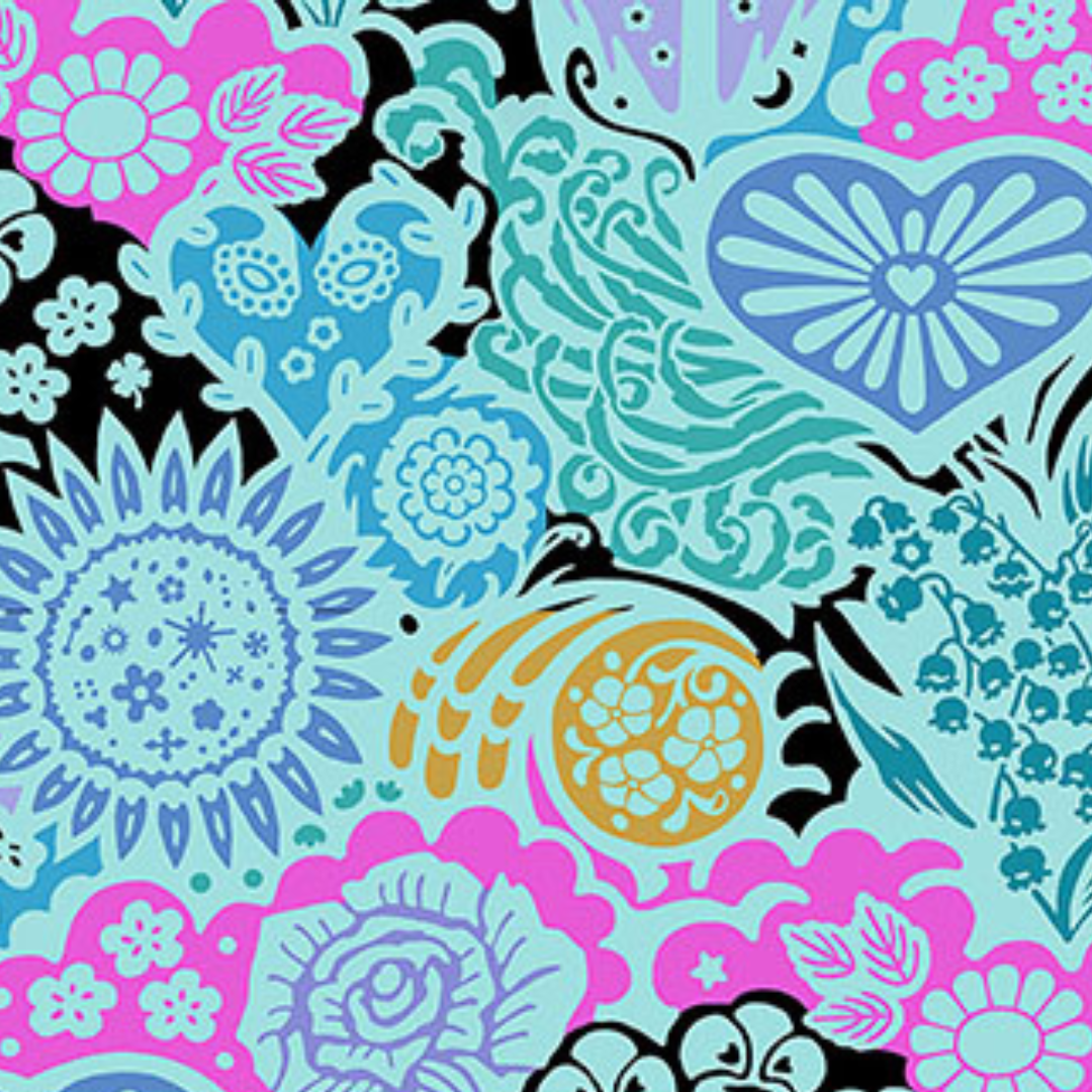 ANNA MARIA PARRY - Backings No.3 - 108" - Euphoria, Sea BAMT161-83