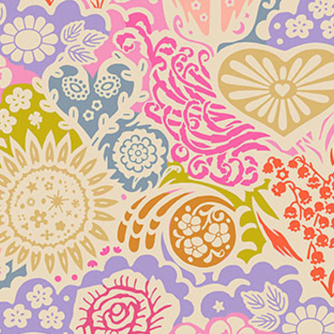 ANNA MARIA PARRY - Backings No.3 - 108" - Euphoria, Bouquet BAMT161-23