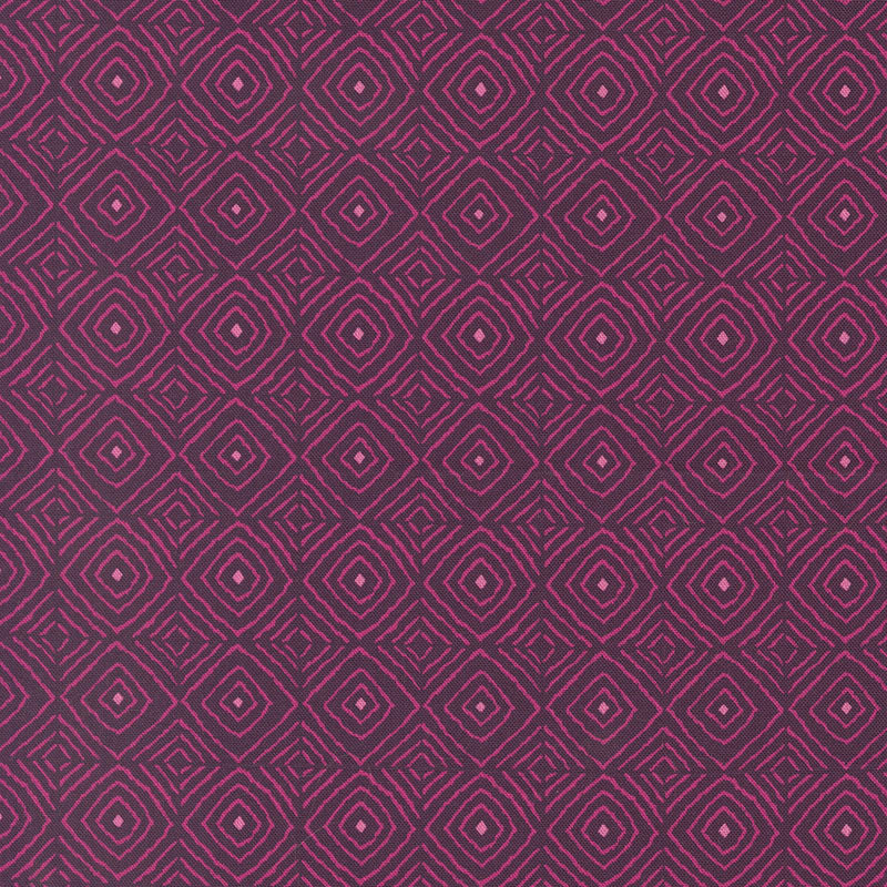 CRYSTAL MANNING - Parlor - Diamonds, Plum 511966-26