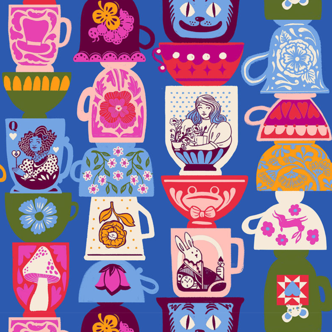 RUBY STAR SOCIETY - SARAH WATTS - Hello Alice - Tea Party, Blue Ribbon 521220-12