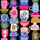RUBY STAR SOCIETY - SARAH WATTS - Hello Alice - Tea Party, Black 521220-13
