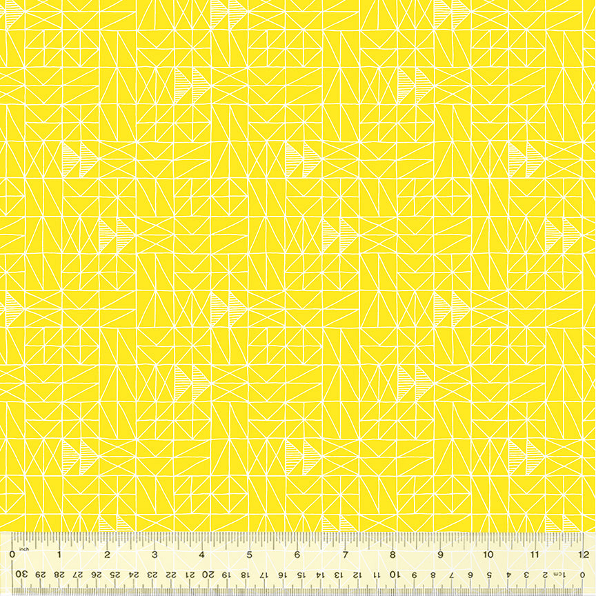 SASSAFRAS LANE DESIGNS - Foundation 2 - Patchwork, Yellow 54639-13