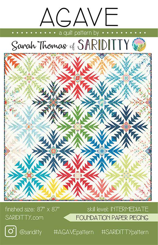 SARAH THOMAS OF SARIDITTY - RAINBOW SPICE, Agave Pattern