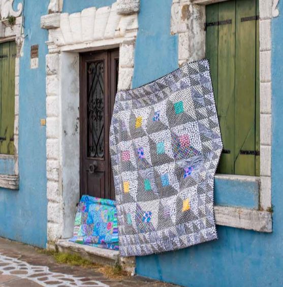 KAFFE FASSETT Quilts in Burano ROMAN TILES Quilt Kit Artistic