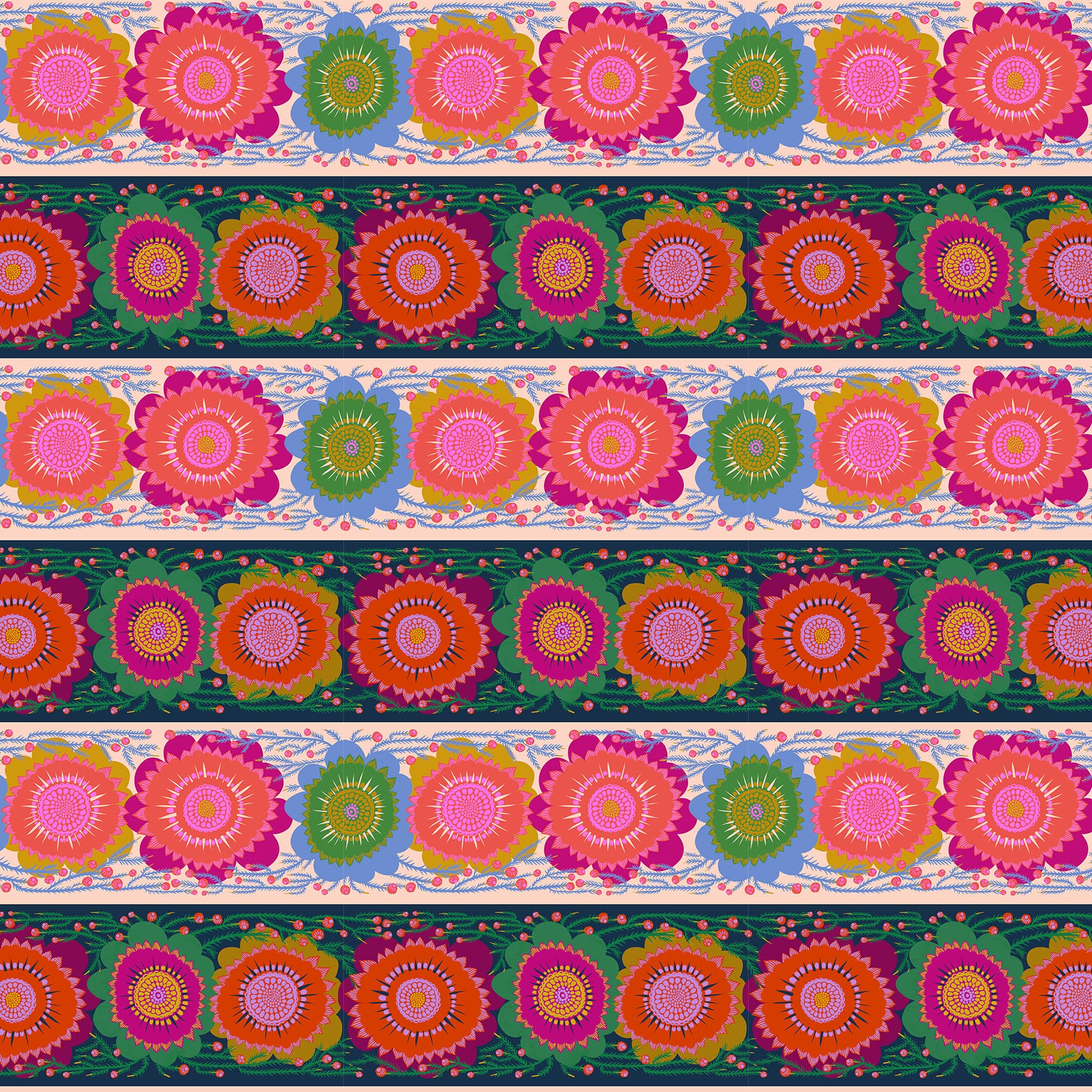 ANNA MARIA PARRY - Perennial Borders - Line Dance, Spunky AMT135-86C