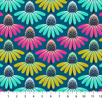 ANNA MARIA PARRY - Perennial Borders - Echinacea Rhythm, Parade AMT136-86C
