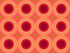 ANNA MARIA PARRY - Perennial Borders - Doily, Taffy AMT138-38C